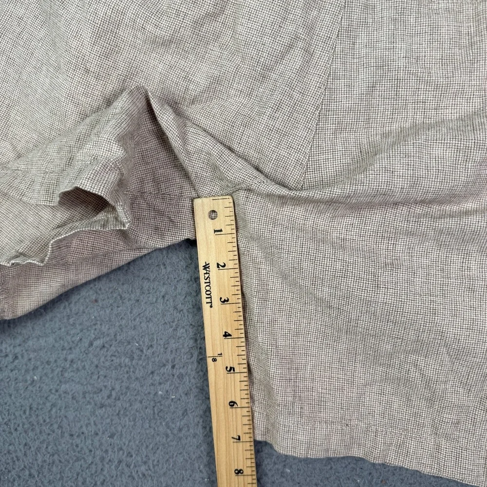 Banana Republic Shorts Mens 36 Tan Linen Blend Deck 7